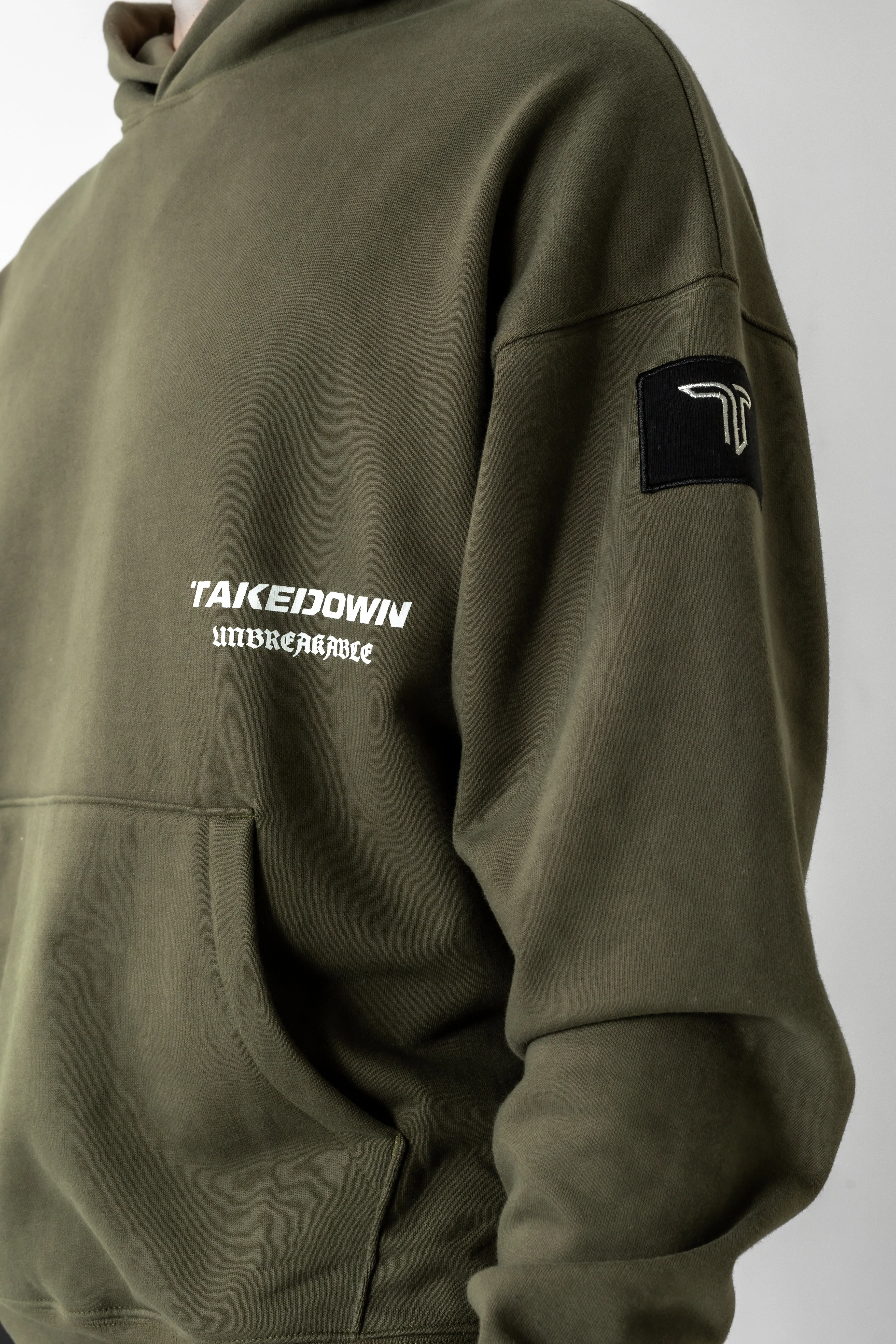 Unbreakable Heavyweight Hoodie - Military Green