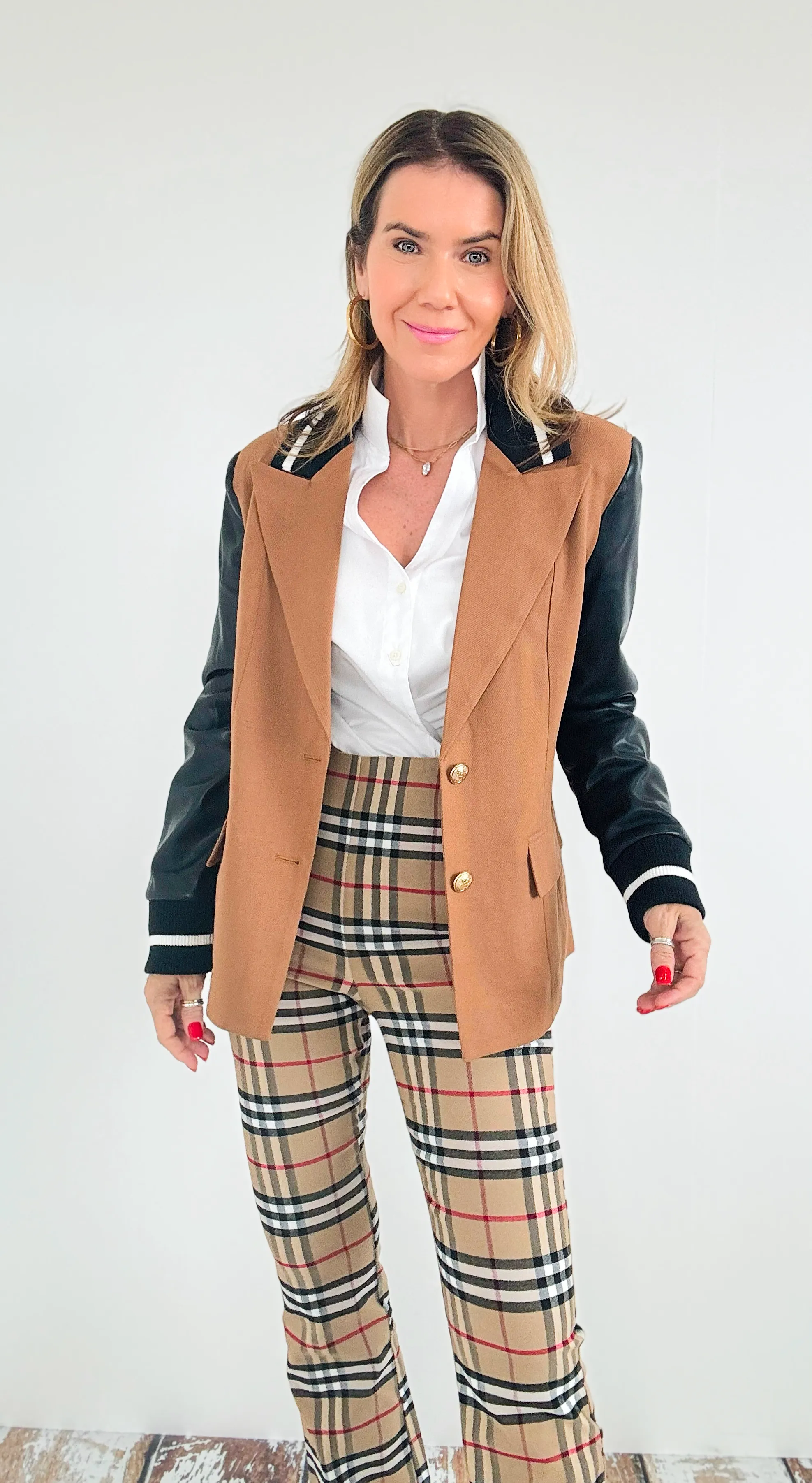 Varsity Luxe Blazer