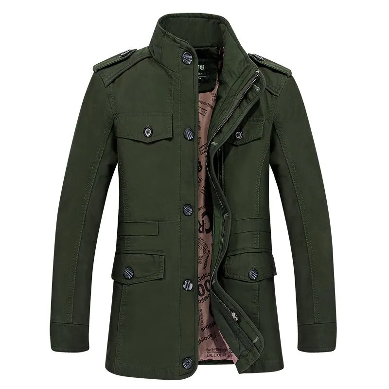 West Louis Men Jaqueta Coat Fashion
