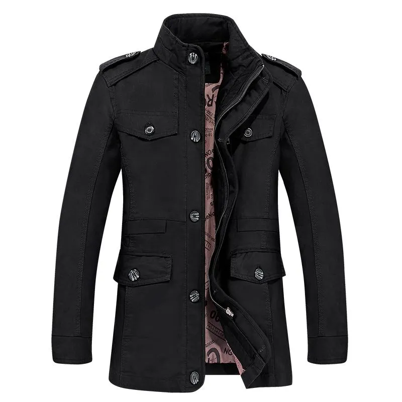 West Louis Men Jaqueta Coat Fashion