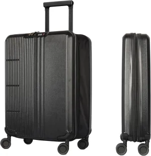 WESTEND 21 Inch Collapsible Carry On Luggage with Spinner Wheels, TSA Lock  Rolling Carry-On Including 7 Packing Cubes