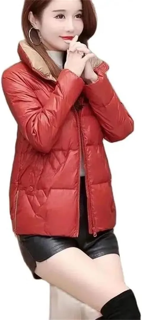 Women Down Padded Jacket Short Parkas Coat Thick Warm Cotton Coat Winter Jacket Outwear