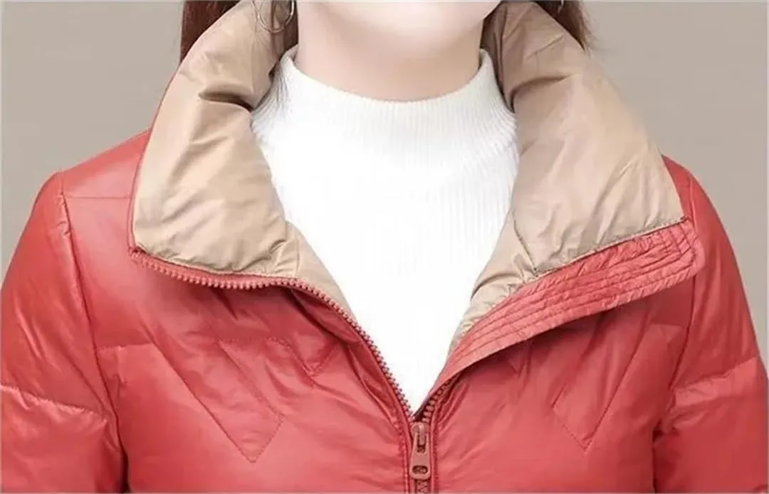 Women Down Padded Jacket Short Parkas Coat Thick Warm Cotton Coat Winter Jacket Outwear