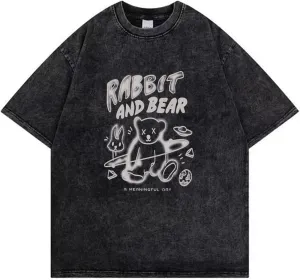 Women Goth T Shirt Y2K Harajuku Graphic Tops Cotton Anime Clothes