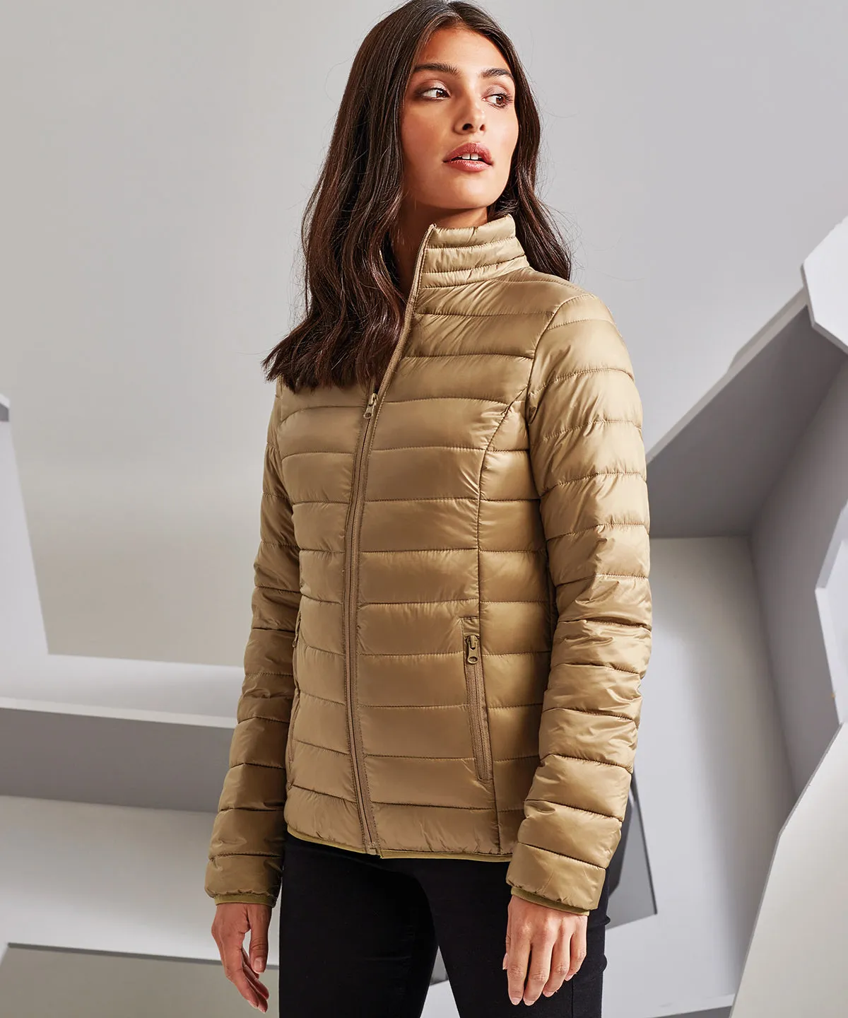 Womens terrain padded jacket | Red