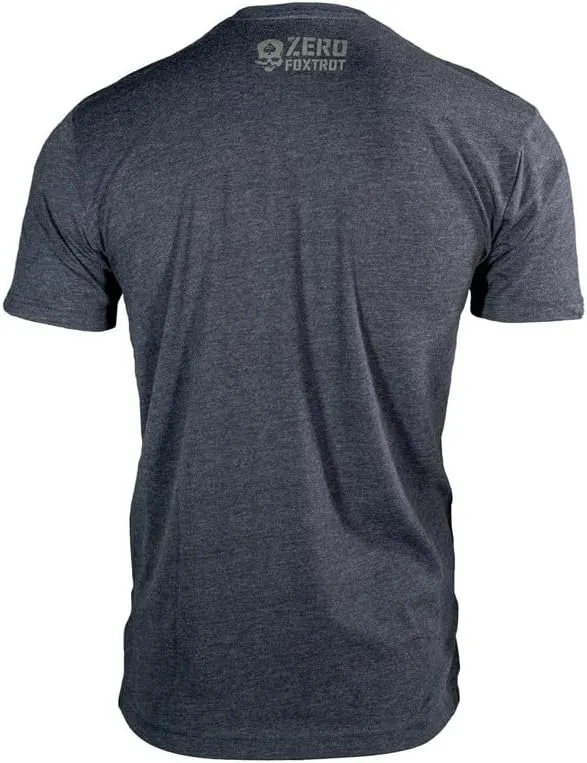 Zero Foxtrot Mens Core Tee - Military Style Tactical T-Shirt